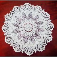 ราคา ผ้าถักโครเชต์ ดอยลี่ ขนาดประมาณ 16-17 นิ้ว / 21 นิ้ว ฝีมือปราณีต สำหรับ ตกแต่งบ้าน,ปูโต๊ะ,รองแจกัน (22875775611)