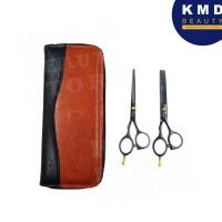 ราคา กรรไกรตัดผม กรรไกรซอยผม KAI Japan ขนาด 6 นิ้ว ขายเป็นเซท สำหรับตัดผม ซอยผม แต่งทรงผม กรรไกรสีดำ แสตนเลส ตรงปก ส่งเร็วมาก (18877596278)