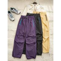 ราคา Outdoor Functional กันน้ํา Quick-Drying จีบ Paratrooper Overalls ผู้ชายหลวมสบายๆบางกีฬากางเกงเดินป่าผู้ชาย (43470610204)