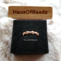 ราคา ️ พร้อมส่ง ของแท้ 100% ️ Pandora 14k Rose-gold Sparkling Seashell Ring (แถมกล่องฟรี) (26522197941)