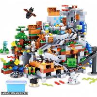 ราคา ของเล่นตัวต่อเลโก้ตัวต่อมายคราฟ บ้านมายคราฟ บล็อกตัวต่อ ป้อมมายคราฟ ถ้ําขนาดเล็กโก้ตัวต่อมายคราฟ (25323983789)