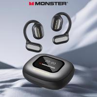 ราคา Monster E59 OWS Bluetooth 5.4 หูฟังบลูทูธ รองรับการเล่นการ์ด TF เอฟเฟกต์เสียง EQ ต่างๆ การลดเสียงรบกวน ENC กันน้ำระดับ IPX5 with จอ LCD สัมผัสอัจฉริยะ หูฟังไร้สายอัจฉริยะ (27811009941)