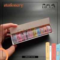 ราคา WASHITAPE ROLL SANRIO 1 กล่อง CONTAINS 10 ม้วน SOLATIF PAPER KUROMI CINAMOROL FAMILY MOTIF (41205759359)