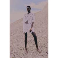 ราคา H&M(เอชแอนด์เอ็ม) กางเกงขาสั้นดีไซน์ Broderie anglaise ผู้หญิง 1285388_1 (42267017924)