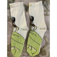 ราคา ถุงเท้าข้อยาว Disney แท้ (Tiana จากเรื่องเจ้าชายกบ) (25171731112)