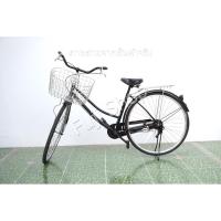 ราคา จักรยานแม่บ้านญี่ปุ่น - ล้อ 27 นิ้ว - ไม่มีเกียร์ - สีดำ [จักรยานมือสอง] (26728096693)