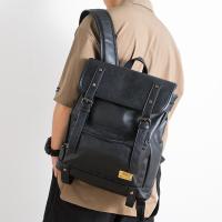 ราคา อินเทรนด์ย้อนยุคกระเป๋าเป้สะพายหลังหนังความจุขนาดใหญ่เดินทางกระเป๋าเป้สะพายหลังสไตล์กระโหลกนักเรียนกระเป๋านักเรียนกระเป๋าคอมพิว (45101200115)