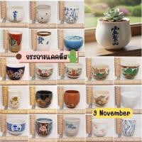 ราคา กระถางต้นไม้ กระถางกระบองเพชร กระถางเซรามิกญี่ปุ่นมือสอง stock A7 (4446001277)
