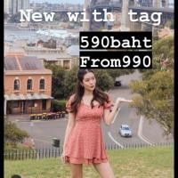ราคา size m ของใหม่ ถูกมากๆนะคะ เดี๋ยวปรับราคาลงให้อีกค่ะ มีโค้ดลดอีกเกือบ100บาทค่ะ (3734826429)