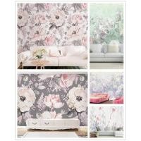 ราคา สติกเกอร์วอลเปเปอร์ ลายดอกกุหลาบ 3d สําหรับติดตกแต่งผนังบ้าน ห้องนั่งเล่น ห้องนอน (21147917765)