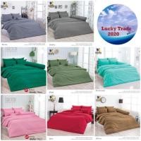 ราคา TOTO ชุดผ้านวมเย็บติด 90x97 นิ้ว (ผ้านวม+ผ้าปู) 6ฟุต 5ฟุต โตโต้ สีพื้น (6861941047)