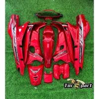 ราคา ชุดสีเวฟ110เก่า เวฟ100 งานARM พร้อมสติ๊กเกอร์ ใส่รุ่นเวฟ110เก่า เวฟ100(สีแดงแก้วทั้งคัน)รวม13ชิ้น สินค้างานเทียม (42012090895)