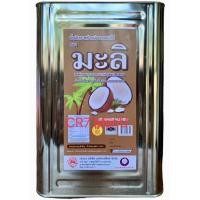 ราคา น้ำมันมะพร้าว 100% ตรา มะลิ MALI COCONUT OIL ขนาด 13.75 ลิตร (25819593897)
