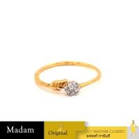 ราคา ของแท้ % แหวนเพชรแท้ทองแท้ แหวนเพชร [RG3869YG54] [RG3869YG54] (27223208735)