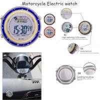 ราคา นาฬิกาอิเล็กทรอนิกส์รถจักรยานยนต์ ติดแฮนด์บาร์ พร้อมหน้าปัดเรืองแสง ขนาดเล็ก สําหรับรถจักรยานยนต์ นาฬิกามอเตอร์ไซค์ไฟฟ้า (22072714681)