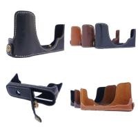 ราคา ครึ่งตัวกล้องเคสกระเป๋าหนัง PU สำหรับ Fujifilm Fuji X10 X20 X30 X7 (17096837603)