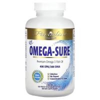 ราคา Paradise Herbs, Omega-Sure, Premium Omega 3 Fish Oil, 1,000 mg, 120 Pesco-Vegetarian Softgels (21970719541)