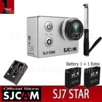 ราคา SJCAM SJ7 STAR 4K Native 30fps (White)+Battery+Dual-Charger+ACT Selfie(Silver) (754370397)