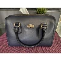 ราคา กระเป๋า Coach (used) ทรงหมอน สี Navy ของแท้ (10261685699)