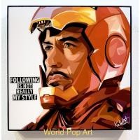 ราคา กรอบรูป#Iron Man(Avengers)Marvel#Worldpopart#กรอบรูปวิทยาศาสตร์พร้อมแขวนเคลือบเงาไว้อย่างดี#กรอบรูปติดผนัง (4882916137)