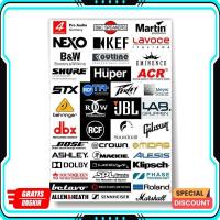 ราคา ยอดนิยม 8.8 สติ๊กเกอร์ระบบเสียง / Operator Sound Acc เนื้อหา 42 สติ๊กเกอร์ Spl Audio Rdw Behringer Midas Jbl Yk11 (24797251509)