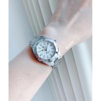 ราคา Used : Tag Heuer Aquaracer White Mother of Pearl Dial Quartz Lady Size 32mm. (16588562955)