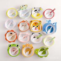 ราคา อาหารแมวเด็กกันกระแทกร้านอาหารเด็กเชิงพาณิชย์ชามเด็กน่ารักบนโต๊ะอาหารชามข้าวเสริมอาหารชามการ์ตูน Q45P (44321090259)