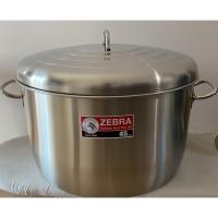 ราคา Zebra หม้อหุงต้ม สแตนเลส ตราหัวม้าลาย ขนาด 45 ซม. (2672343114)