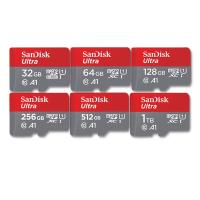 ราคา SANDISK Micro SDcard Ultra 32GB/64GB/128GB A1 UHS-I C10 U1 memory card โทรศัพท์ แท็บเล็ต APACER (29837228053)