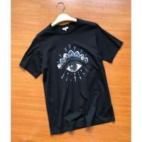 ราคา ** มือสอง** เสื้อยืด Kenzo สกรีนรูปตา3D ของแท้ใส่ไม่กี่ครั้ง (23250777516)