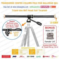 ราคา เสาเส้นทางเส้นทางแนวนอนขยายขาตั้งกล้องกล้องบูม ถาม61 (28837924430)