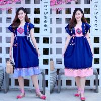 ราคา ชุดผ้าฝ้าย ชุดพื้นเมืองสไตล์สาวเหนือ (13555934407)