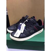 ราคา รองเท้า LACOSTE EUROPA PRO BLACK/RED เบอร์ 42 แท้ช็อปไทย (26737151183)