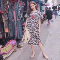 ราคา เดรสผ้าฝ้ายพื้นเมือง เดรสชาวเขา ชุดแม้ว Cotton Dress (1789566283)