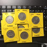 ราคา ปี2002-2012 สวีเดน 1 KRONA เหรียญสะสม เหรียญต่างประเทศ เหรียญเก่า หายาก ราคาถูก (16780055735)