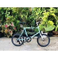 ราคา จักรยานมินิ ทัวส์ริ่ง Bruno แท้ ทรงคานตรง เฟรมโครโมรี่ ไซส์ 48 cm สีเขียวน้ำทะเลสวยๆ เบาะดำ (M) (21907245486)