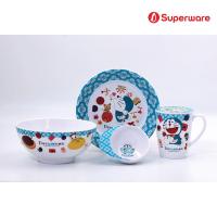ราคา Srithai Superware ชุดอาหาร เมลามีนอเนกประสงค์ ชุดจานชามสำหรับเด็ก แก้วน้ำ ลายโดเรมอน-เจแปนนิส (Doraemon-Japanese Modern) (25305310874)