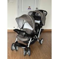 ราคา รถเข็นเด็กพี่น้อง รถเข็นฝาแฝด รถเข็น2ที่นั่ง Graco Stadium Duo Glider Stroller (40950930804)