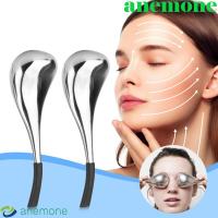 ราคา Anemone ช้อนนวดหน้า ทําความเย็น รูปลูกโลก สีทอง เงิน สําหรับสปา (18583155499)