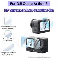 ราคา สําหรับ DJI Osmo Action 6 HD กระจกนิรภัยป้องกันฟิล์ม Ultra-Clear Glass Screen Protector สําหรับ DJI Action 6 อุปกรณ์เสริมสําหรับกล้อง (49001983198)