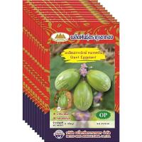 ราคา เมล็ดพันธุ์ มะเขือเปราะยักษ์ ภูเขาทอง ขายส่ง ยกห่อ (1 ห่อ บรรจุ 10 ซอง) (42058692516)