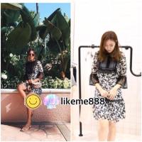 ราคา Dress cop self portrait ลูกไม้ (46328075)