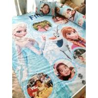 ราคา ผ้าห่มเอลซ่าสีฟ้าพิมพ์ลายขออัพออนถ่ายรูปลูกน้อย (43763530935)