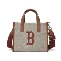 ราคา กระเป๋า MLB : BASIC BIG LOGO CANVAS BOSTON REDSOX S-TOTE BAG (22155865118)