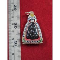 ราคา พระปิดตาวัดอนงคารามเนื้อเมฆพัตรของแท้ผ่านพิธีปลุกเสกแล้วให้พร้อมกรอบเงินแขวนบูชา (41868462189)