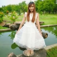 ราคา เดรสสีขาว​ ป้าย​fairy angel ไซด์​ M (2251623810)