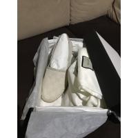 ราคา Gucci, Espadrilles Ivory white espadrilles in gorgeous GG fabric canvas, size 36 eu. (7518963120)
