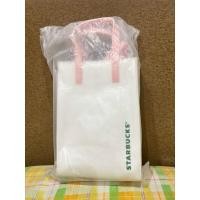 ราคา Premium Starbucks..กระเป๋า mini tote ลายสปริงค์ ซากุระ สีชมพูขาว (25090265364)