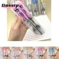 ราคา GOSSIP ชุดช้อนส้อมตะเกียบช้อนส้อมพลาสติกสแตนเลสการ์ตูนกินบนโต๊ะอาหาร,แบบพกพาน่ารักการ์ตูน Kuromi Cinnamoroll My Melody (49901449364)
