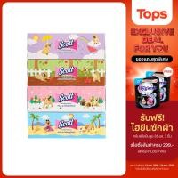 ราคา SCOTT สก็อตต์กระดาษเช็ดหน้า 115แผ่น แพค 4 [8888336013831] (40374326168)